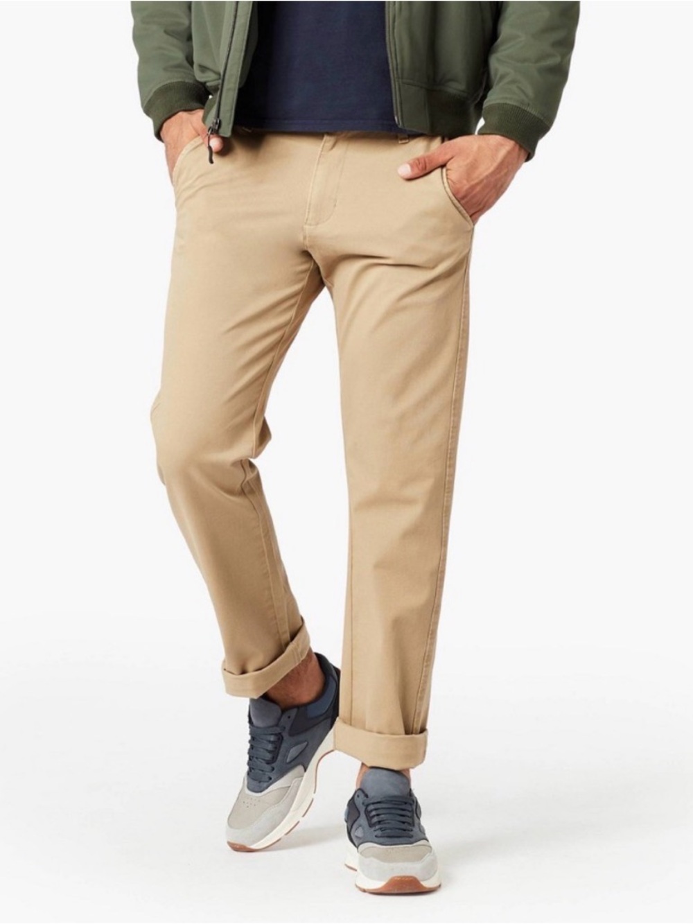 🛑SOLD🛑 Dockers Men's Tan Slim Fit Chino Pants Smart 360 Flex Sz 32x32